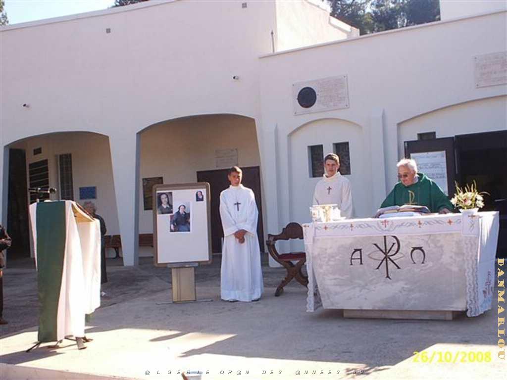 NIMES OCTOBRE 2008 PATRONAGE DE MARAVAL P1040775 6Messe pour Soeur Antoinette.JPG